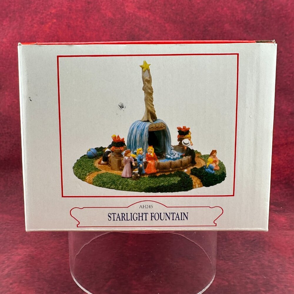 VINTAGE LIBERTY FALLS AMERICANA COLLECTION AH245 "STARLIGHT FOUNTAIN" 2001 - Picture 8 of 11